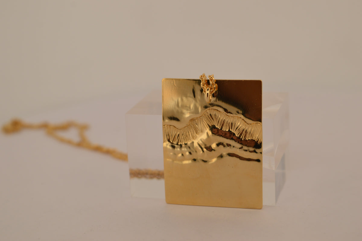 Collier Strata II - doré