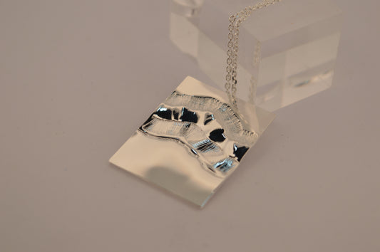 Collier Strata II - argenté