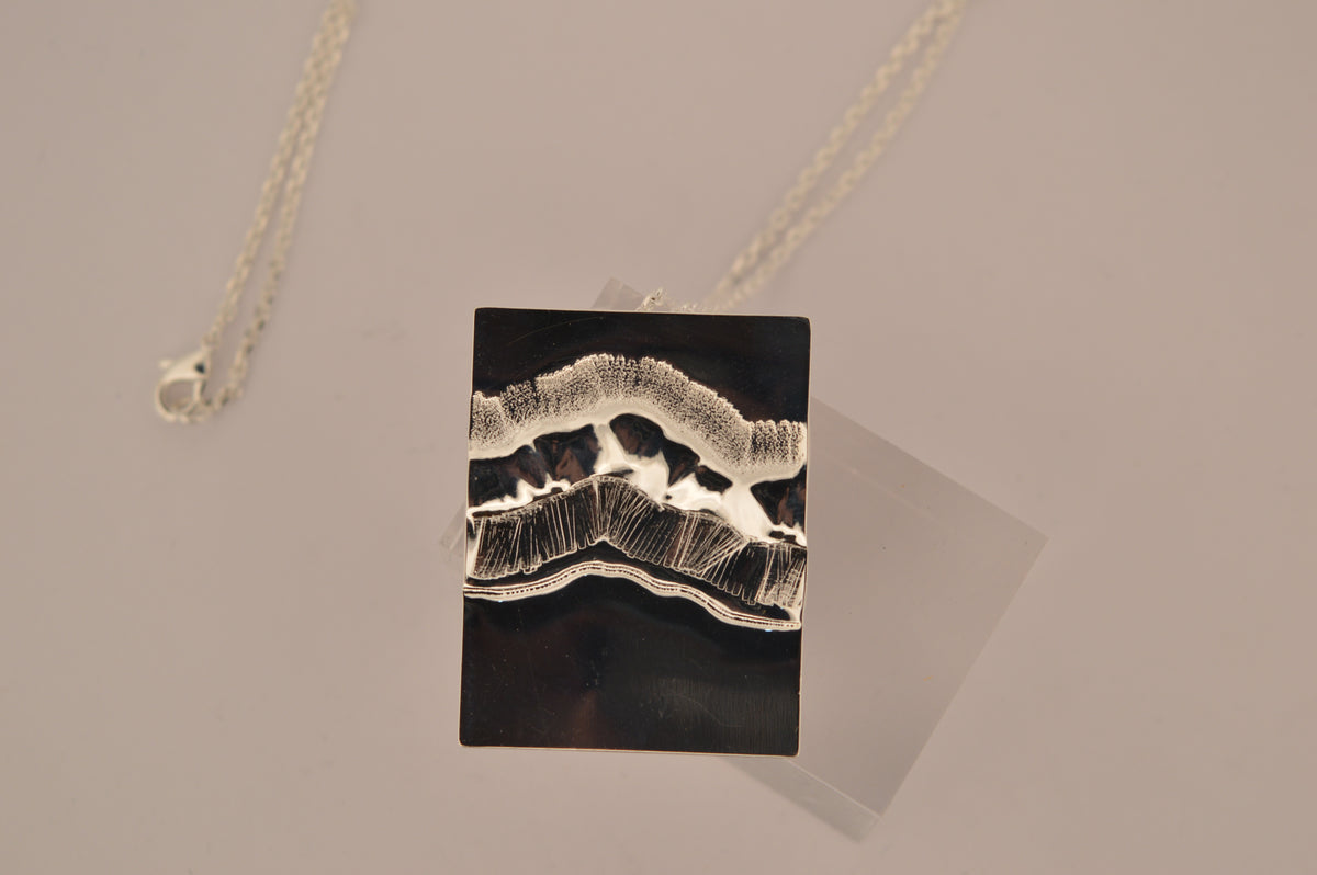 Collier Strata II - argenté