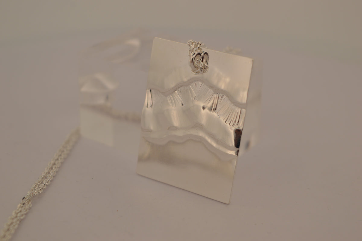 Collier Strata II - argenté