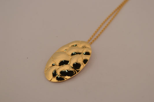 Collier Concrétion I - doré