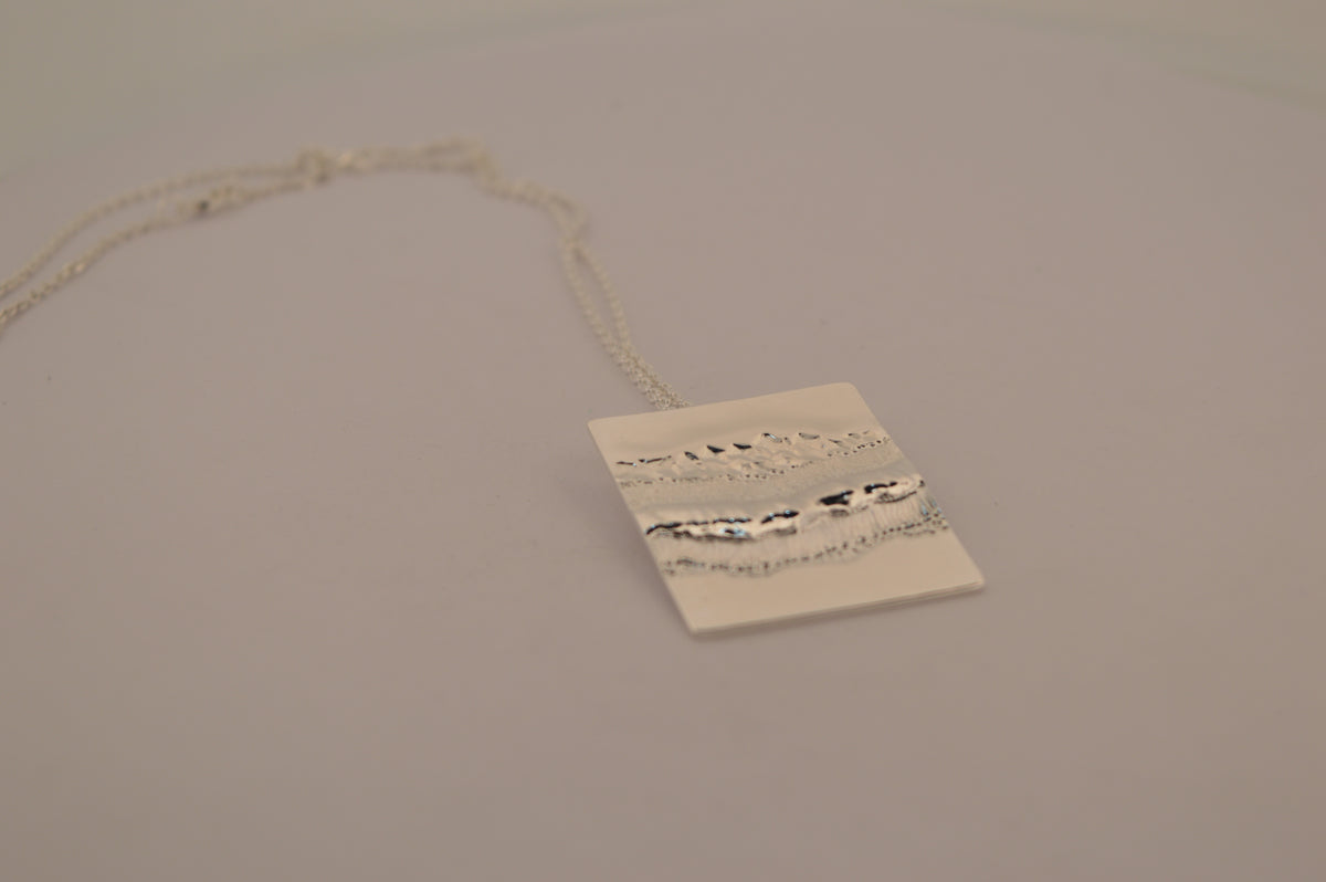 Collier Strata I - argenté