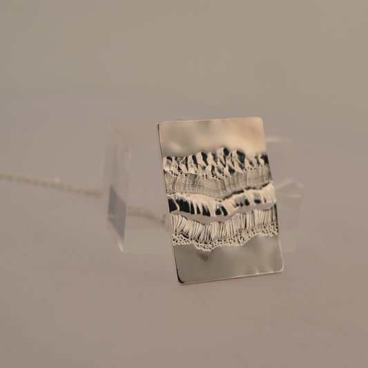 Collier Strata I - argenté