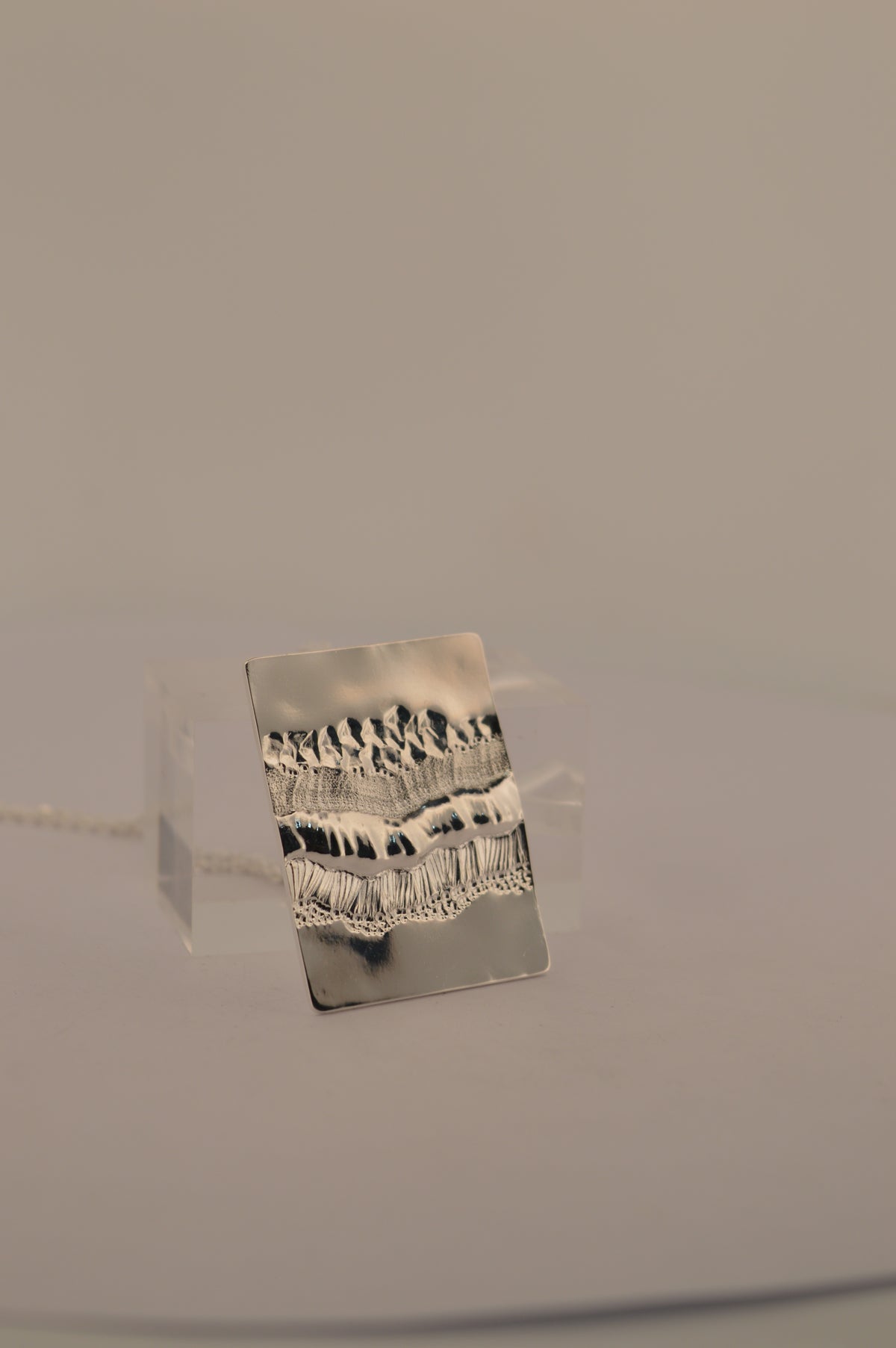Collier Strata I - argenté