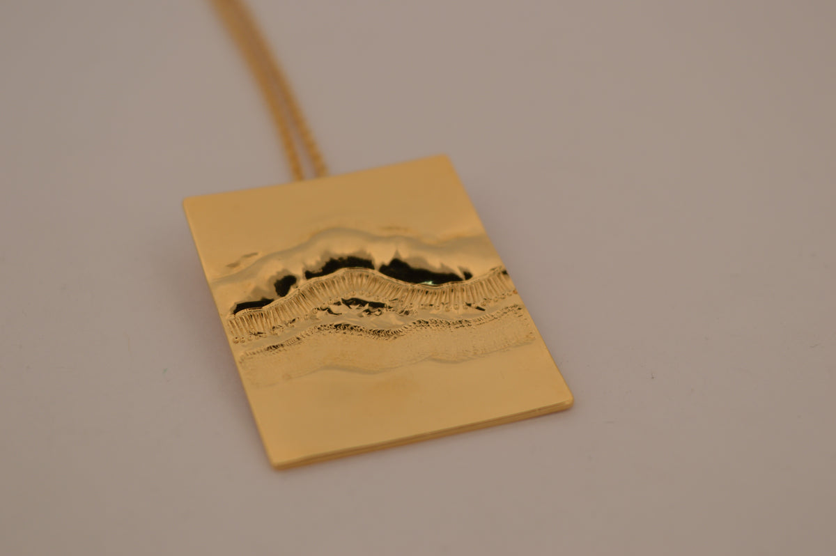 Collier Strata II - doré