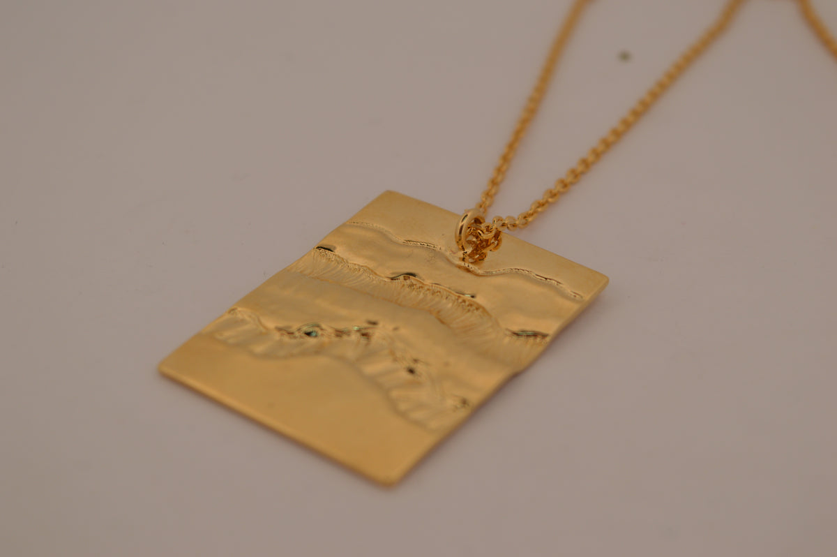 Collier Strata I - doré