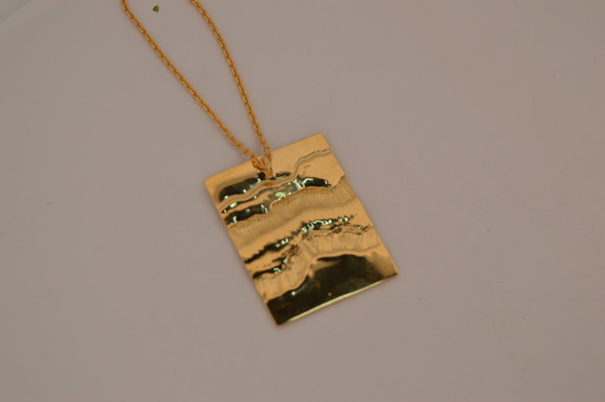 Collier Strata I - doré